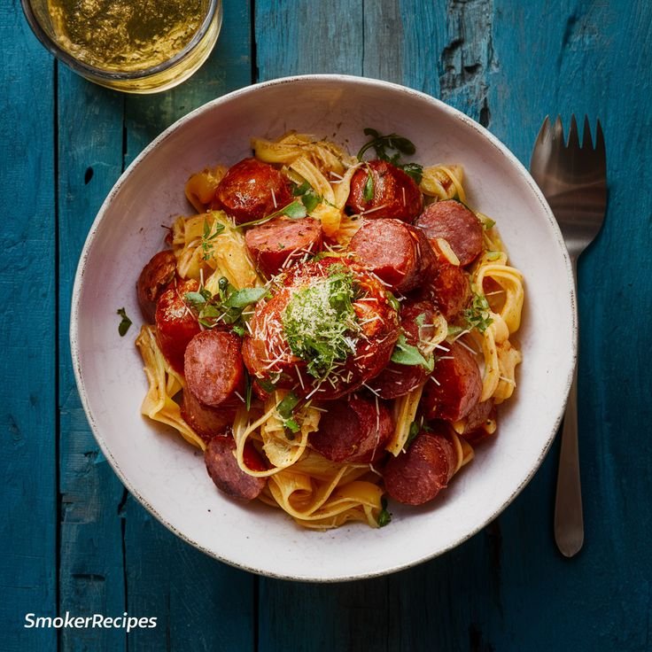smoked sausage and pasta recipes